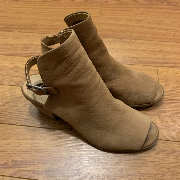 Lucky Brand Peep Toe Booties - Picture 3 of 5